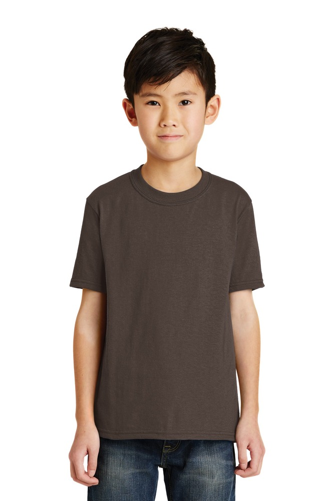 port & company pc55y youth core blend tee Front Fullsize