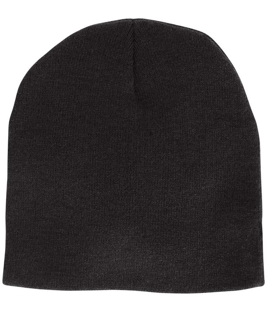 Mega Cap 5002MC Short Acrylic Beanie Front Fullsize"