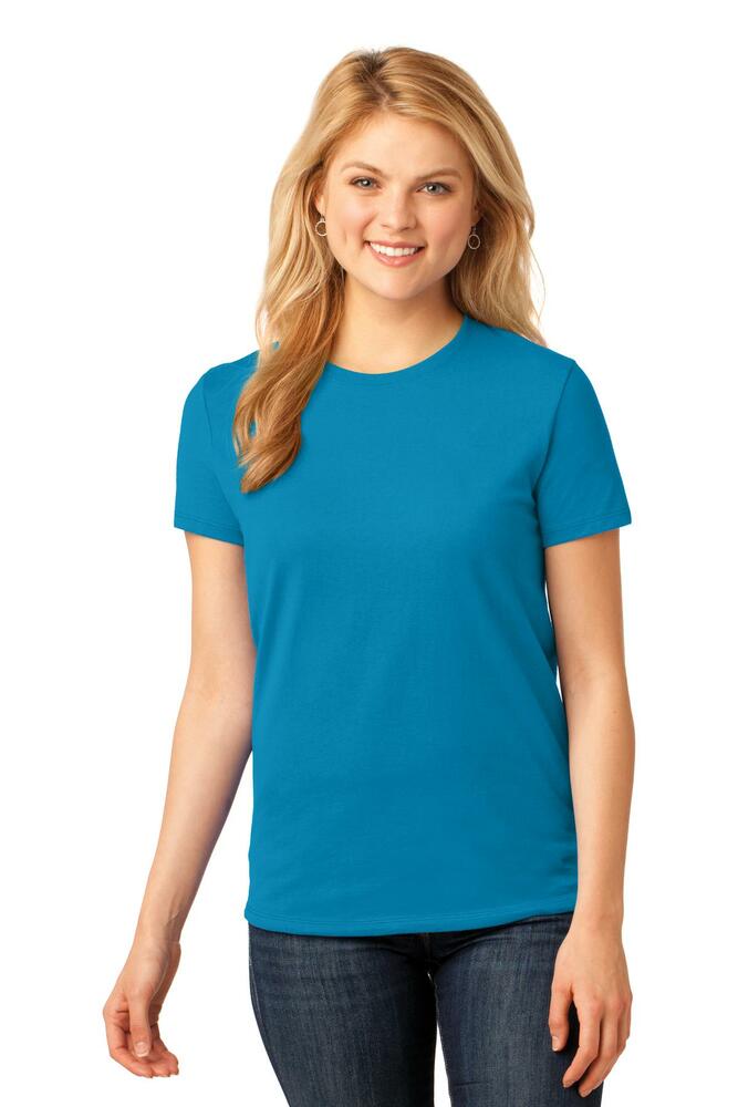 Port & Company LPC54 Ladies Core Cotton Tee Front Fullsize"