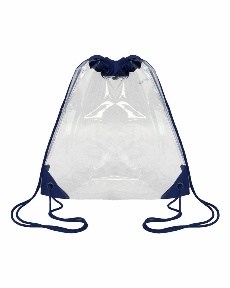 oad oad5007 clear drawstring pack Front Fullsize