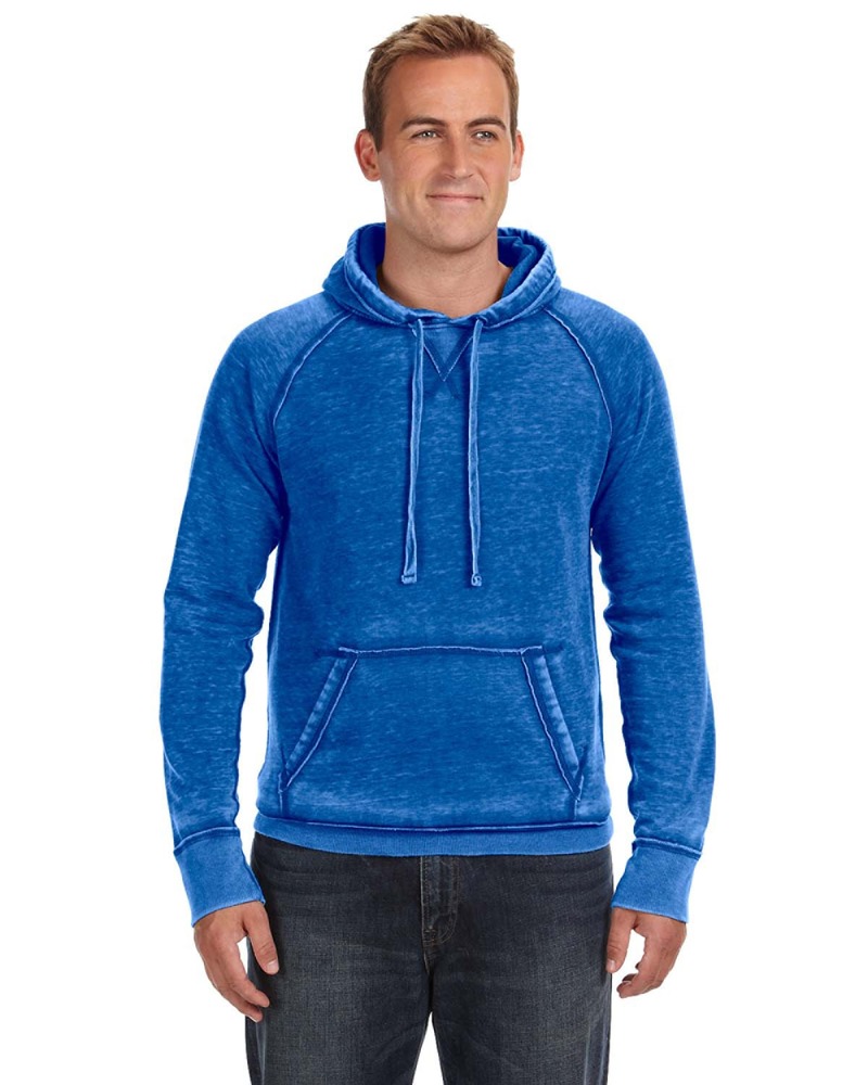 J America JA8915 Adult Vintage Zen Fleece Pullover Hood Front Fullsize"
