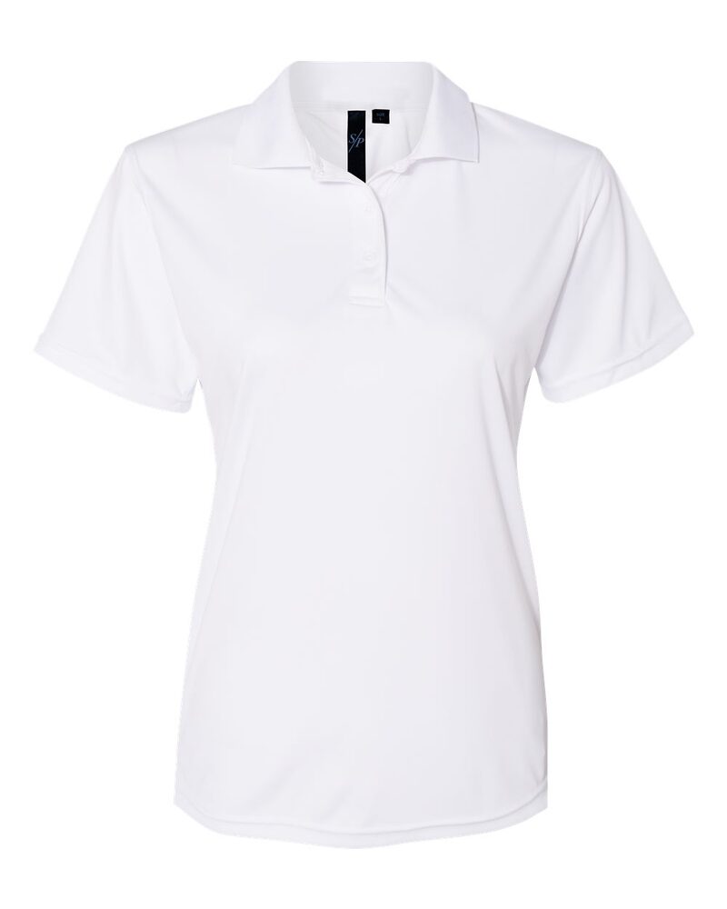 Sierra Pacific 5100 Women's Value Polyester Polo Front Fullsize"