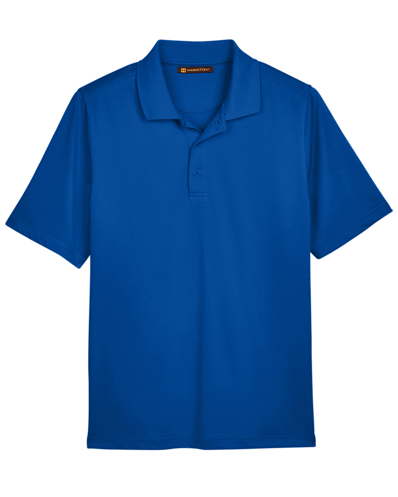 Harriton M348T Men's Tall Advantage Snag Protection Plus IL Polo Front Fullsize"