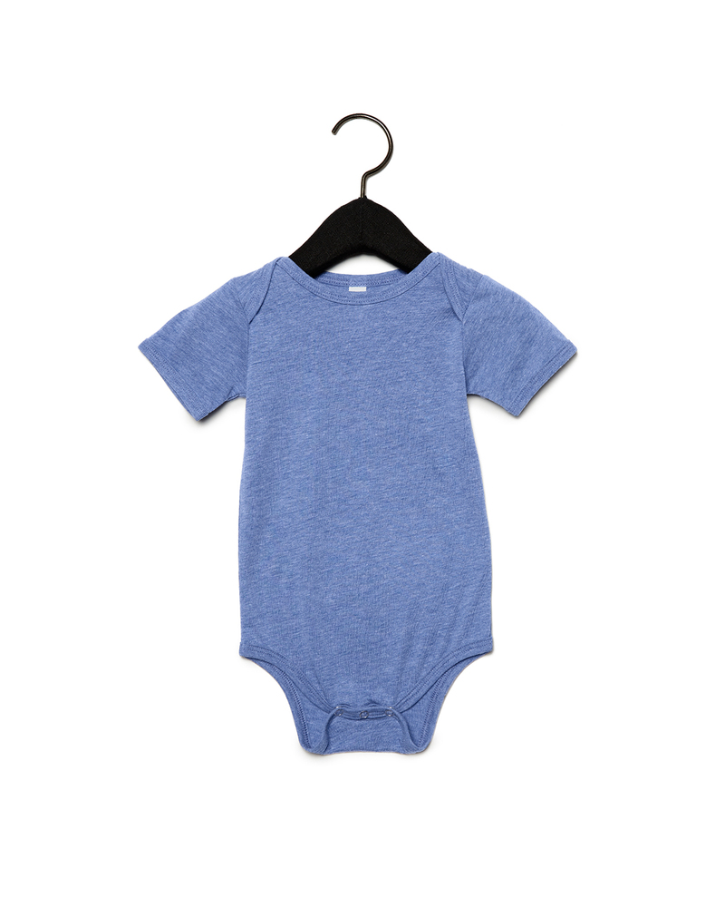 Bella + Canvas 134B Infant Triblend Short-Sleeve One-Piece Front Fullsize"