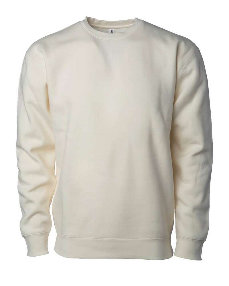 independent trading co. ind3000 heavyweight crewneck sweatshirt Front Fullsize