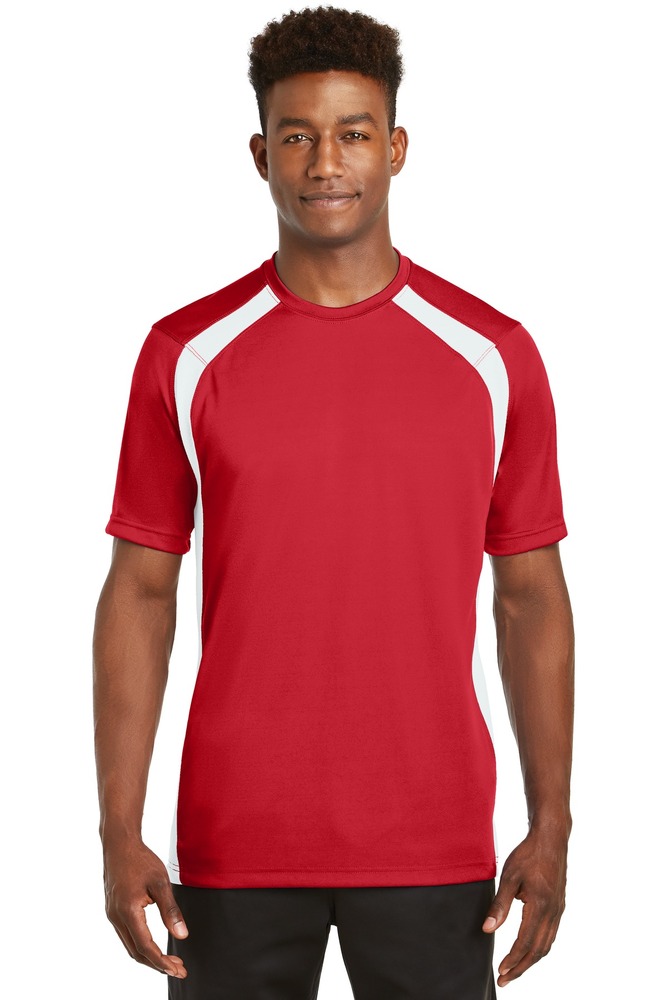 Sport-Tek T478 Dry Zone ® Colorblock Crew Front Fullsize"