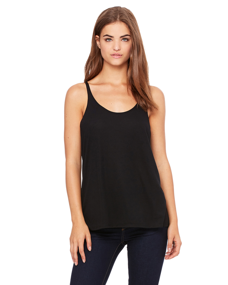 bella + canvas 8838 ladies' slouchy tank Front Fullsize