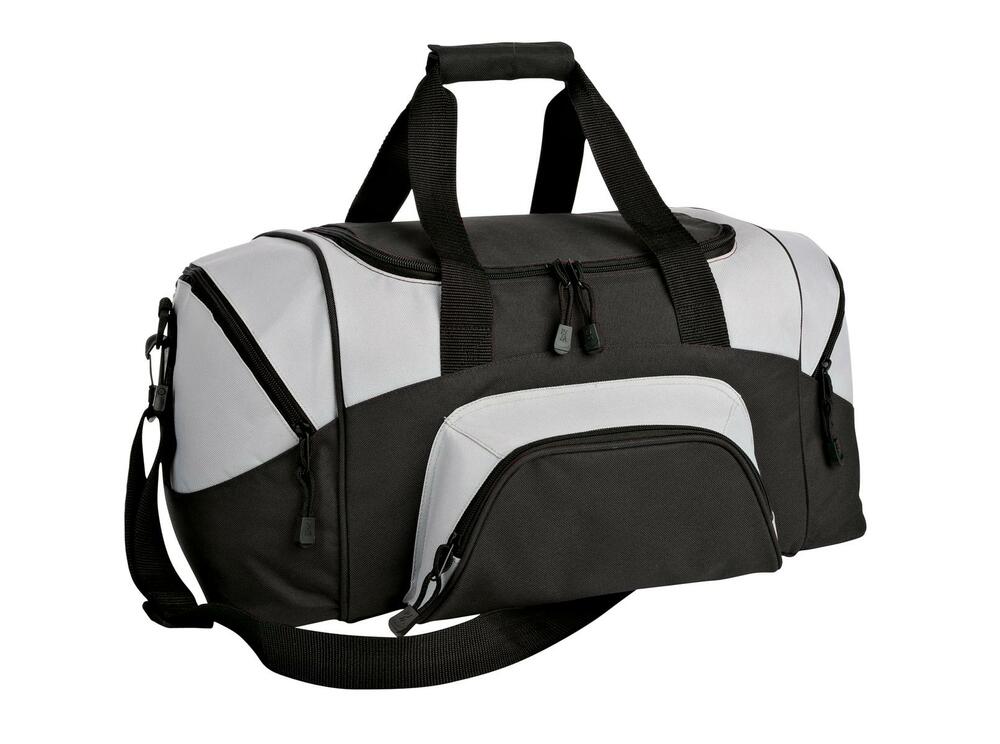 port authority bg990s - small colorblock sport duffel Front Fullsize