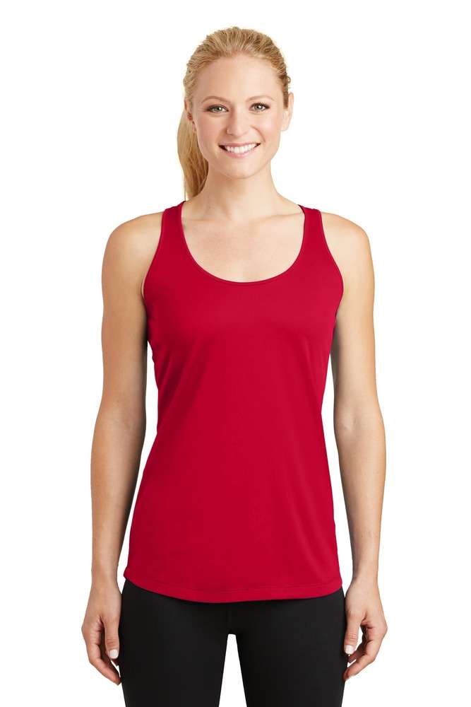 sport-tek lst356 women's posicharge ® competitor ™ racerback tank Front Fullsize