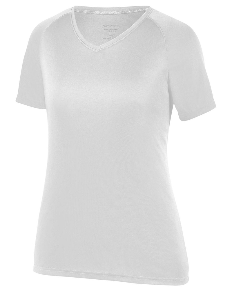 Augusta Sportswear 2793 Girls' True Hue Technology™ Attain Wicking Training T-Shirt Front Fullsize"