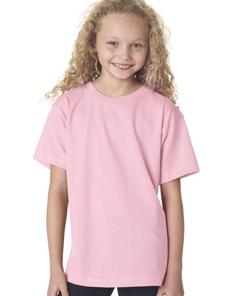 Bayside BA4100 Youth 6.1 oz., 100 % Cotton T-Shirt Front Fullsize"