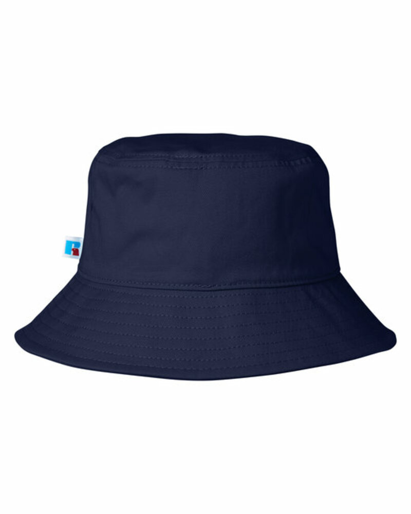 russell athletic ub88uhu core bucket hat Front Fullsize