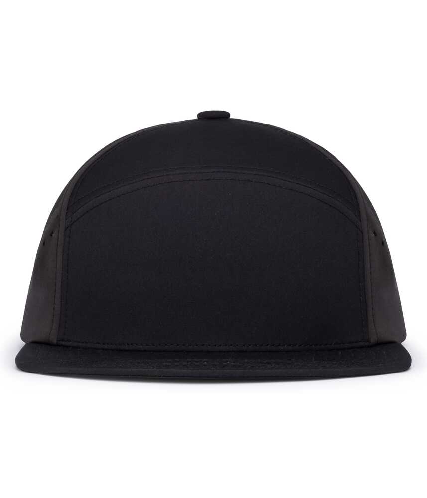Pacific Headwear P788 PERFORATED 6-PANEL ARCH CAP Front Fullsize"