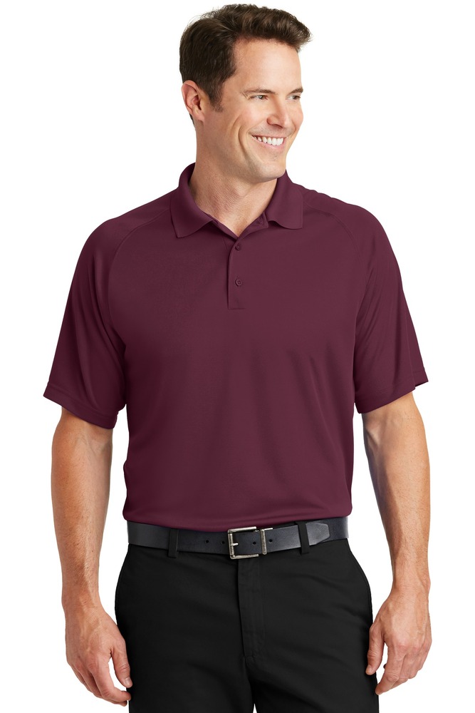 sport-tek t475 dry zone ® raglan polo Front Fullsize