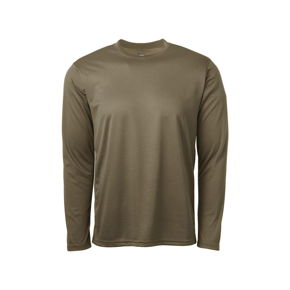 soffe 991a adult performance long sleeve tee Front Fullsize