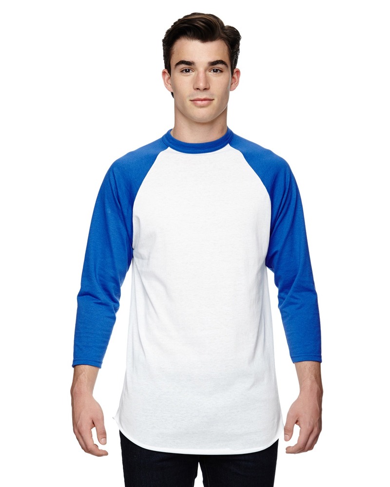 Augusta Sportswear AG4420 Baseball 3/4 Sleeve Tee 2.0 Front Fullsize"