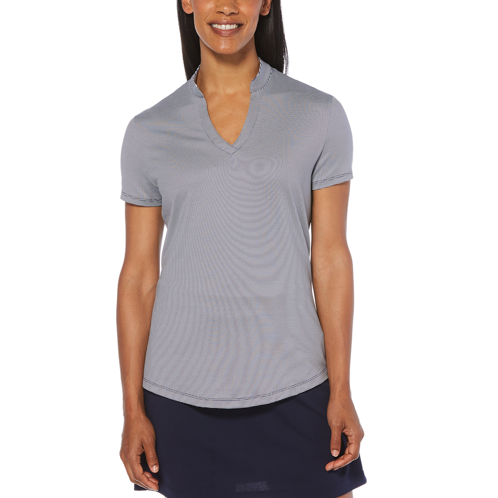 Callaway CGW703 | Callaway Ladies' Fine Line Stripe Polo | ShirtSpace