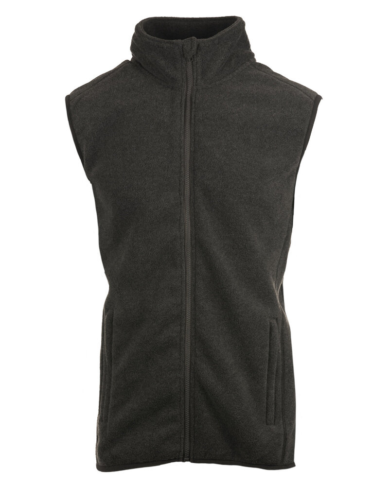 Burnside B3012 Men's Polar Fleece Vest Front Fullsize"