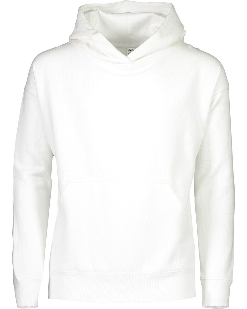 lat 2296 youth pullover fleece hoodie Front Fullsize