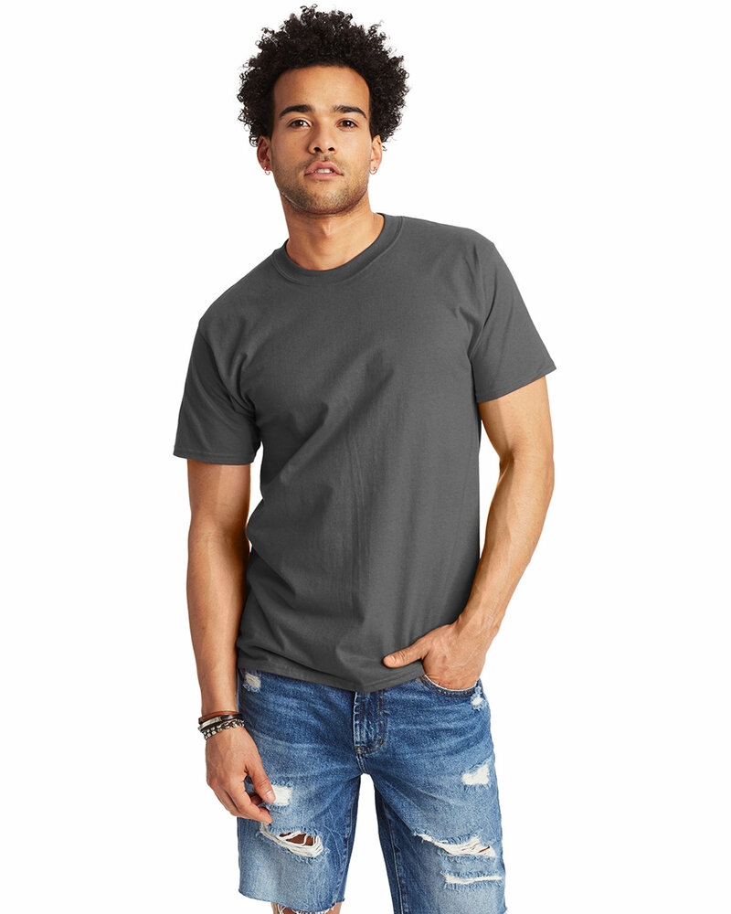 Hanes 518T Men's  Tall 6.1 oz. Beefy-T® Front Fullsize"