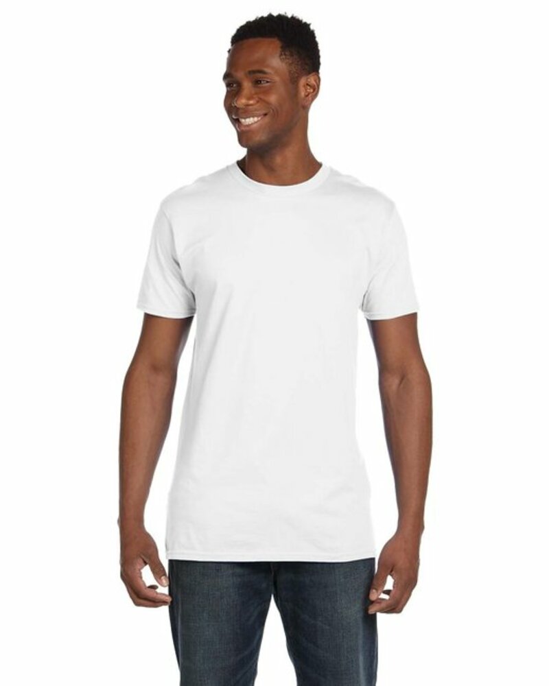 Hanes 498PT Unisex Perfect-T PreTreat T-Shirt Front Fullsize"