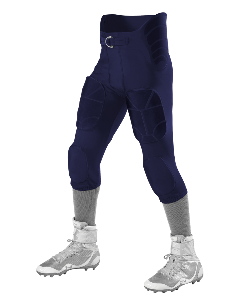 Alleson Athletic A00344 Adult Icon Integrated Pant Front Fullsize"