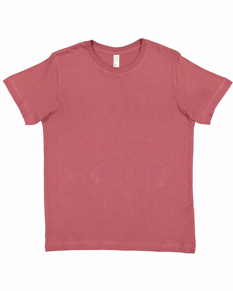 LAT 6101 Youth Fine Jersey T-Shirt Front Fullsize"