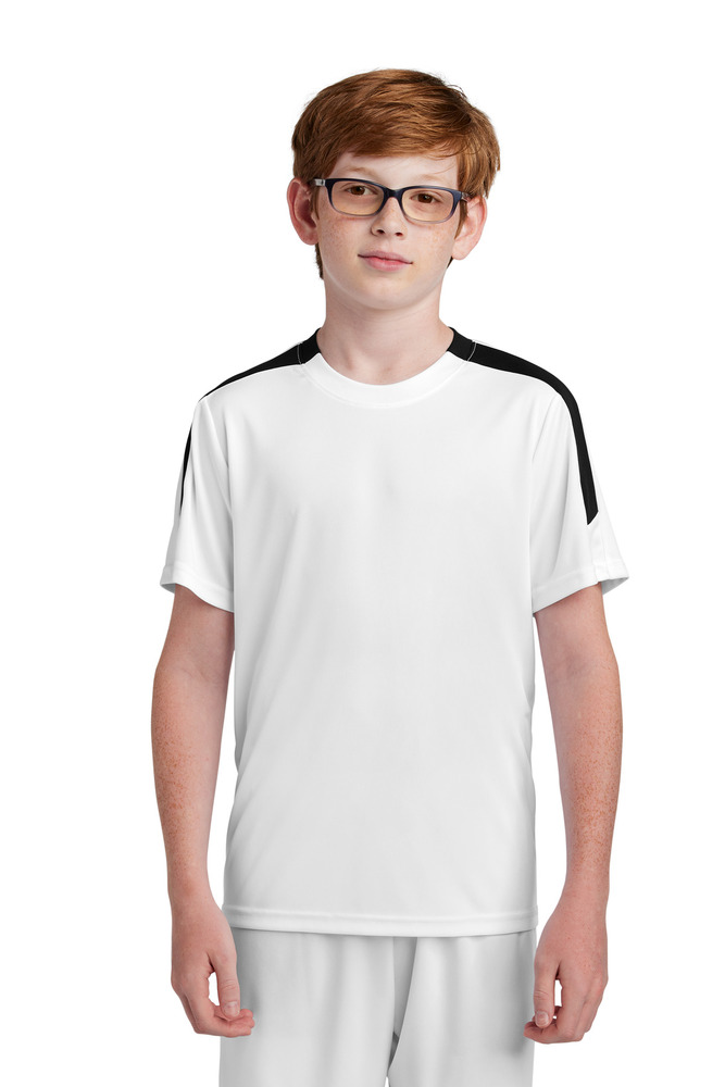 Sport-Tek YST100 Youth Competitor ™ United Crew Front Fullsize"