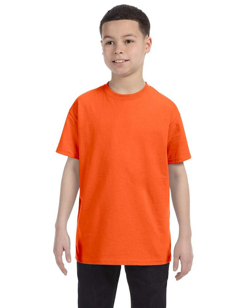 Gildan G500B Youth Heavy Cotton™ T-Shirt Front Fullsize"