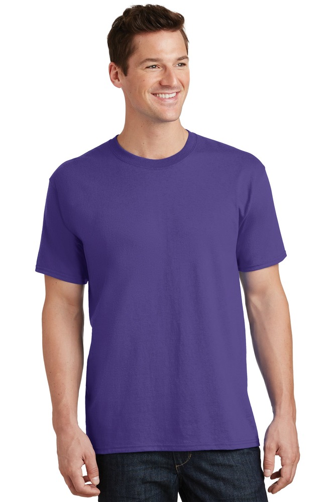 port & company pc54 core cotton tee Front Fullsize