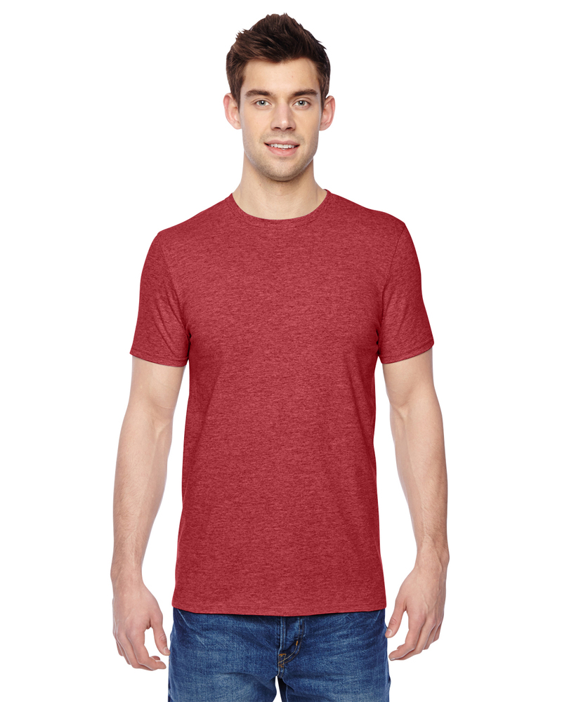Fruit of the Loom SF45R Adult 4.7 oz. Sofspun® Jersey Crew T-Shirt Front Fullsize"