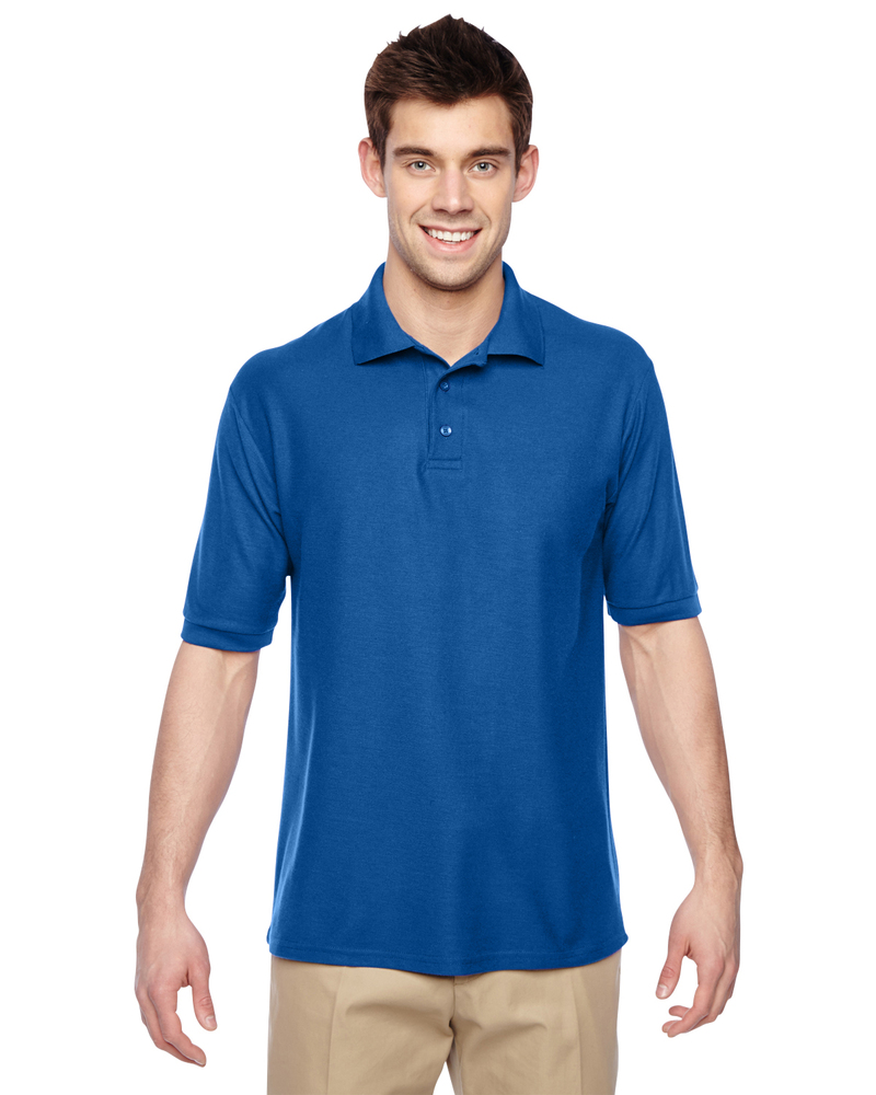 Jerzees 537MSR Adult 5.3 oz. Easy Care™ Polo Front Fullsize"