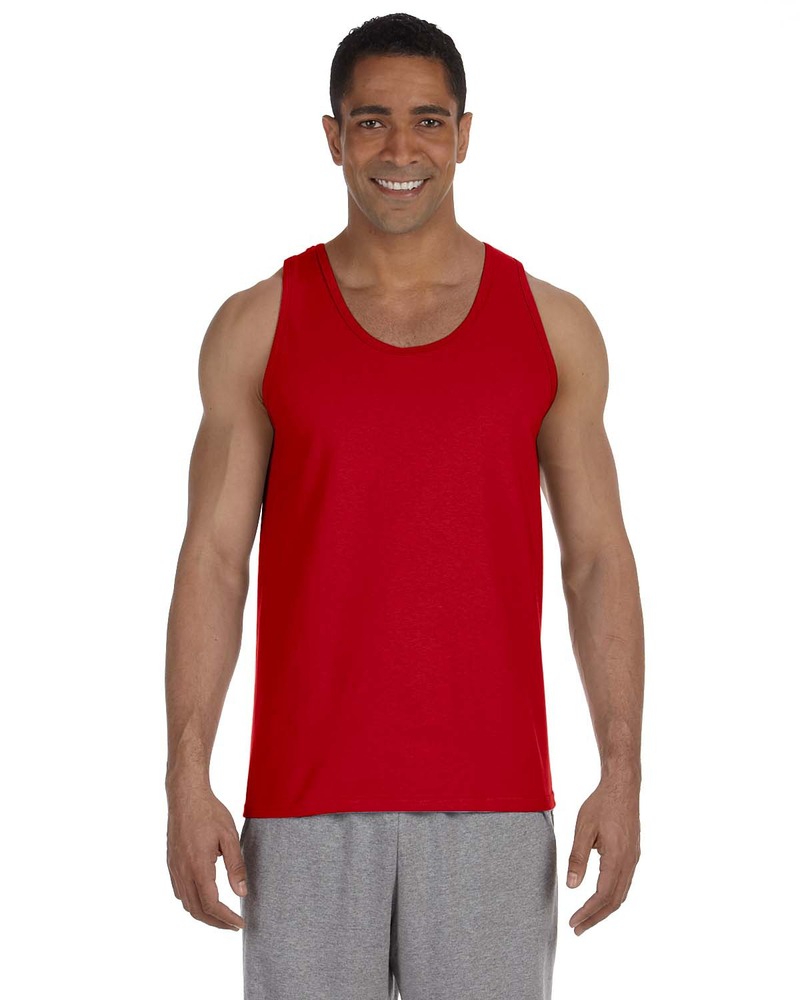 gildan g220 adult ultra cotton® tank Front Fullsize