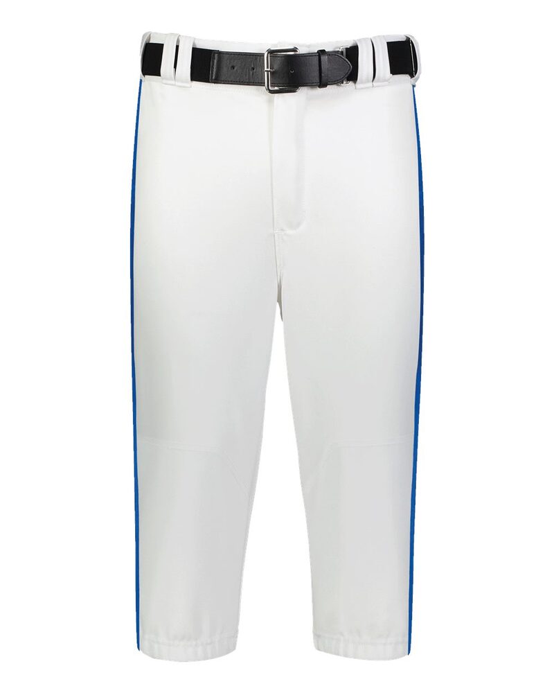 russell athletic r21lgb youth piped diamond series baseball knicker 2.0 Front Fullsize