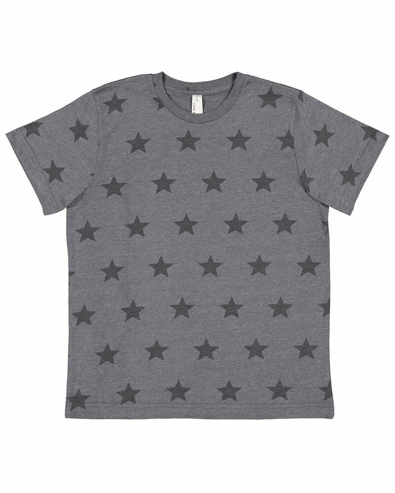 code five 2229 youth five star tee Front Fullsize
