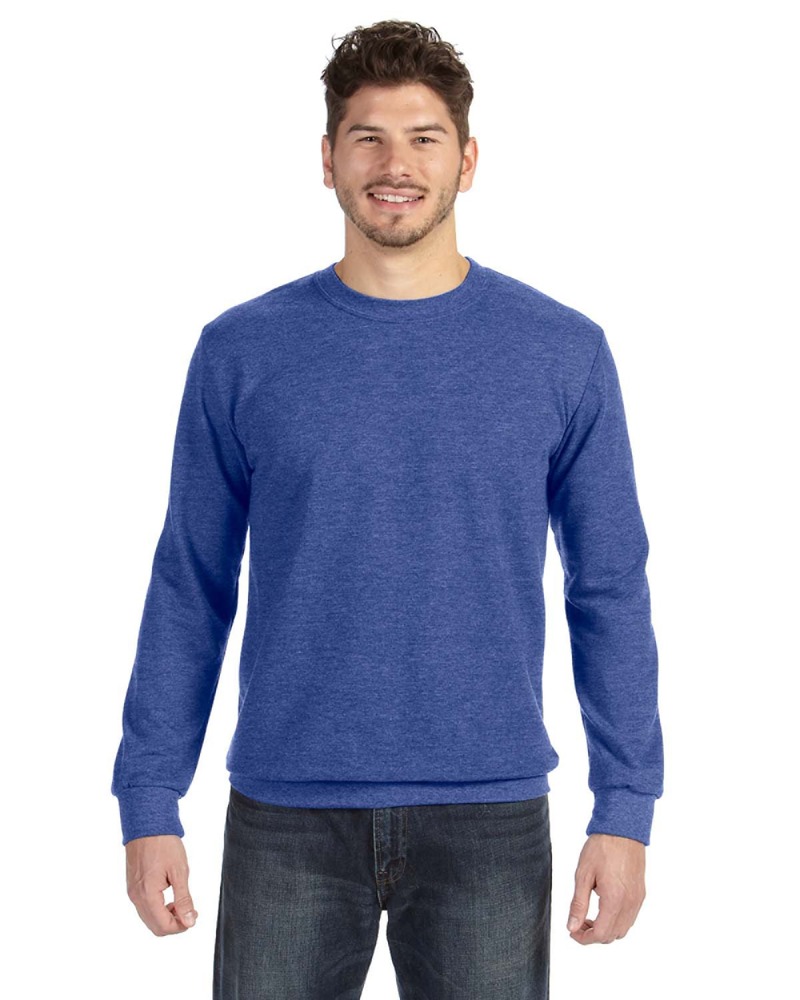 anvil 72000 adult crewneck french terry Front Fullsize