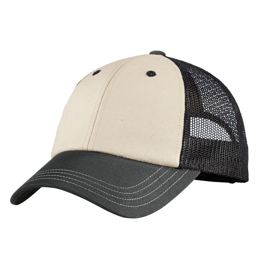 District DT616 Tri-Tone Mesh Back Cap Front Fullsize"