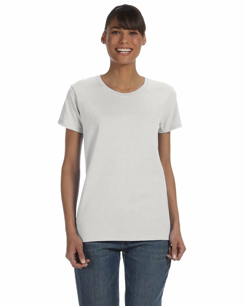 gildan g500l ladies' heavy cotton™ t-shirt Front Fullsize