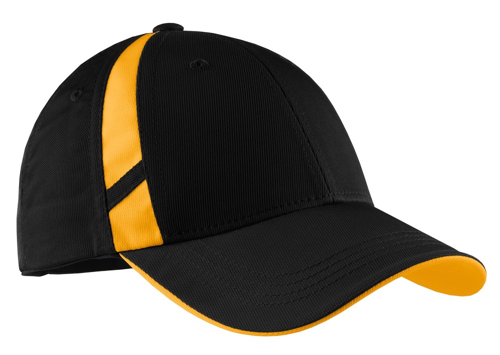 sport-tek stc12 dry zone ® mesh inset cap Front Fullsize