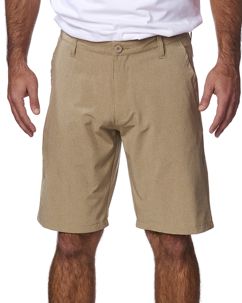Burnside B9820 Men's Hybrid Stretch Short Front Fullsize"