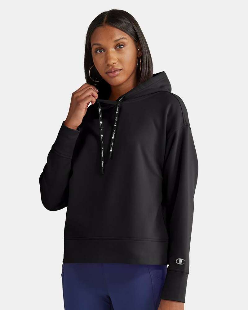 champion chp100 ladies' gameday hooded sweatshirt Front Fullsize