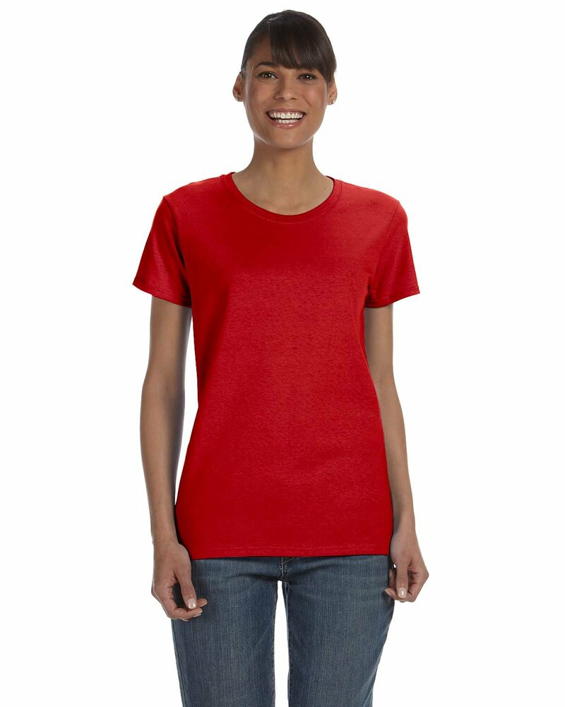 Gildan G500L Ladies' Heavy Cotton™ T-Shirt Front Fullsize"