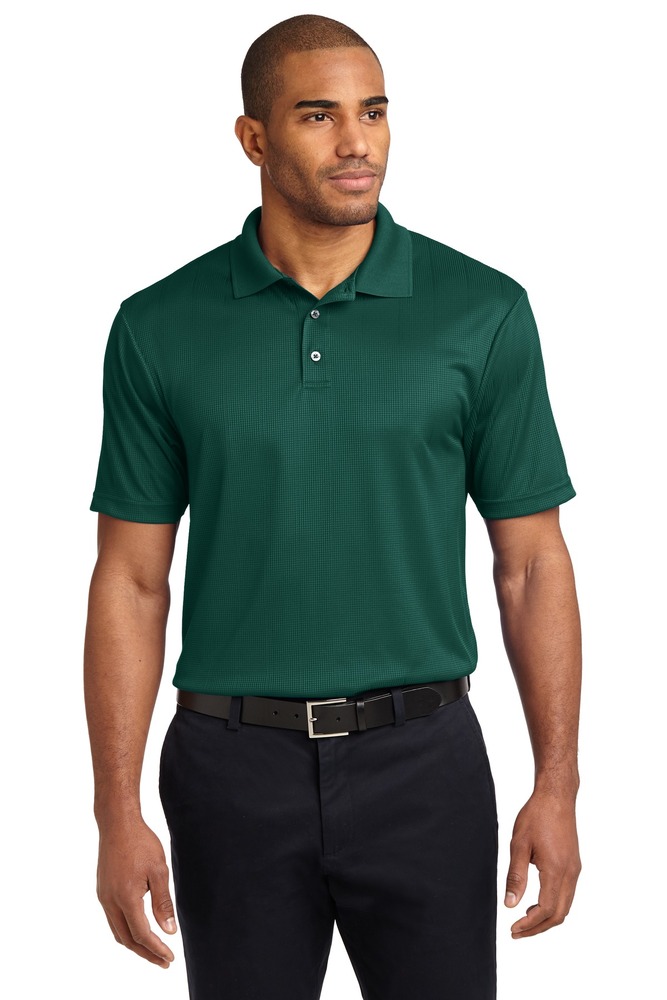 Port Authority K528 Performance Fine Jacquard Polo Front Fullsize"
