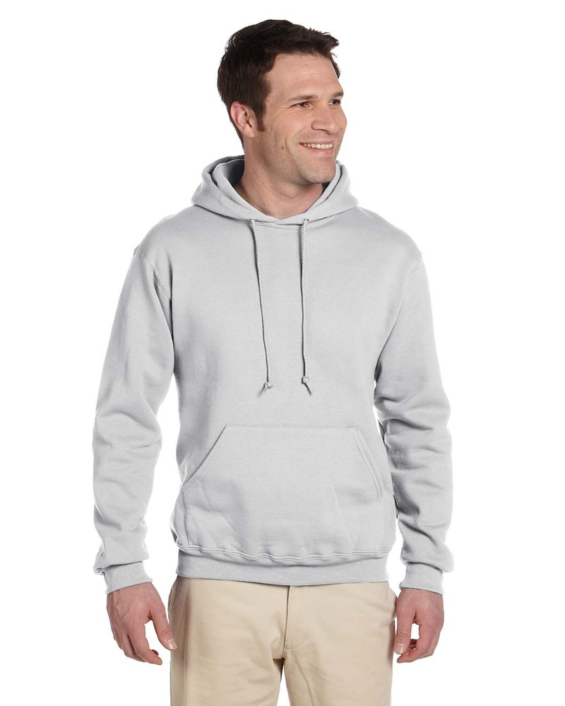 jerzees 4997 super sweats ® nublend ® - pullover hooded sweatshirt Front Fullsize