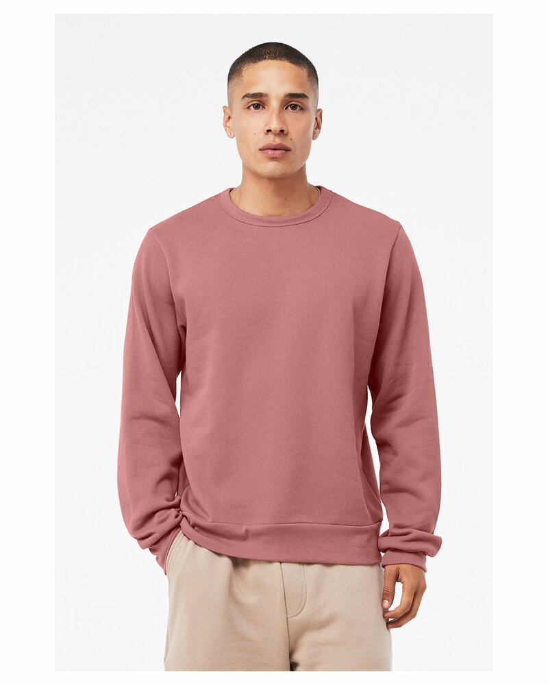 Bella + Canvas 3911 Unisex Classic Crewneck Sweatshirt Front Fullsize"