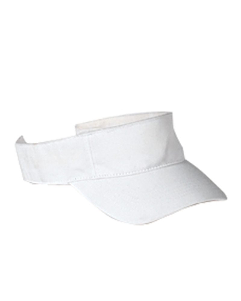 big accessories bx006 cotton twill visor Front Fullsize