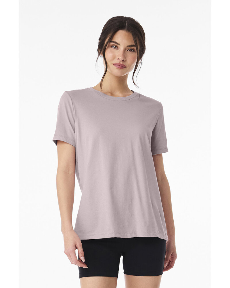 Bella + Canvas B6400 Ladies' Relaxed Jersey Short-Sleeve T-Shirt Front Fullsize"