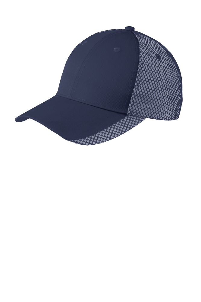 port authority c923 two-color mesh back cap Front Fullsize