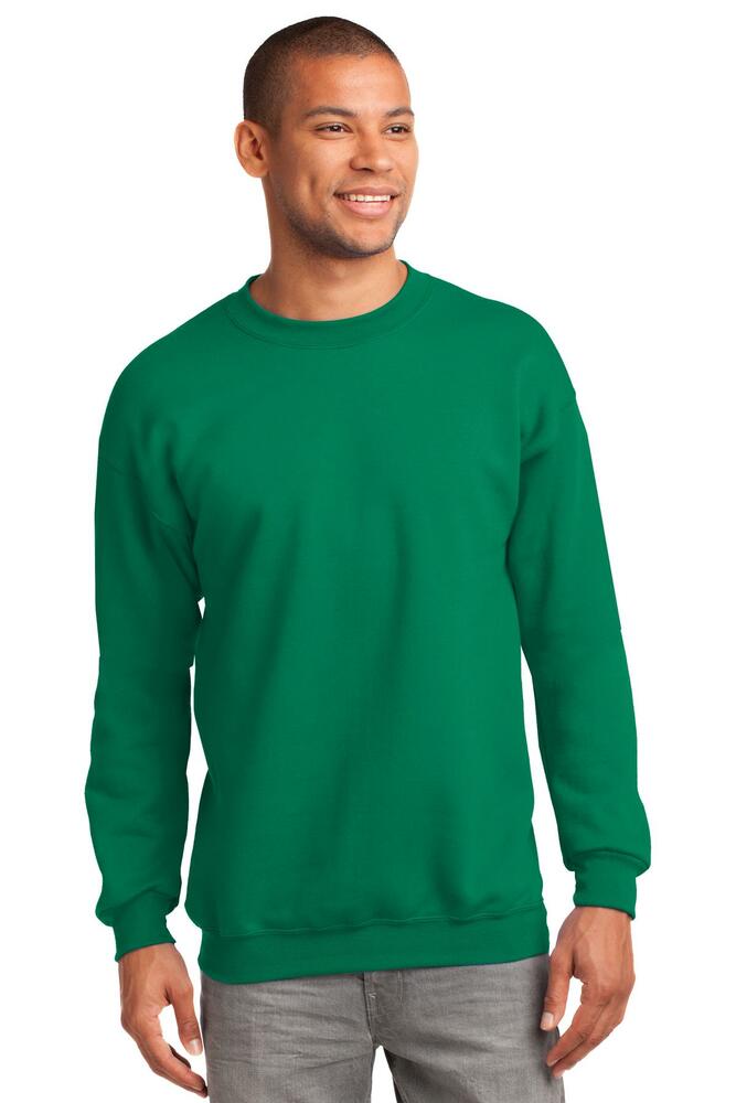 Port & Company PC90 Essential Fleece Crewneck Sweatshirt Front Fullsize"