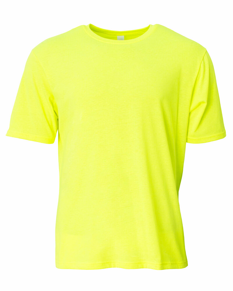 a4 n3013 adult softek t-shirt Front Fullsize